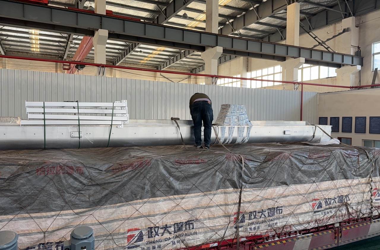 Sistemul nostru de transport a fost expediat la Chengdu!