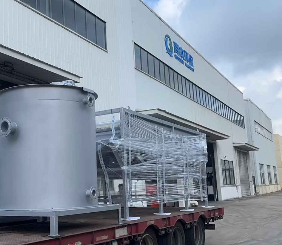 Qingben Environmental Protection livrează cu succes echipamente de tratare a nămolului la Shijiazhuang